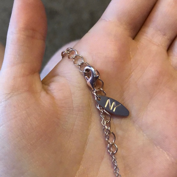 New York & Company - Teardrop Gold Necklace (NWOT) - Picture 4 of 4